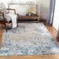Surya Brunswick 12" x 15" Dusty Sage, Light Gray, Olive, Pale Blue, Taupe, Teal and Navy Area Rug, , large