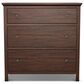 Archbold Furniture Heritage 3 Drawer Chest in Brown Mahogany, , large