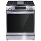Frigidaire Gallery 2-Piece Kitchen Package with 30" Gas Range and 1.9 Cu. Ft. Over-the-Range Microwave in Stainless Steel, , large