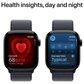Apple Watch Series 10 GPS 42mm Jet Black Aluminum Case with Ink Sport Loop, , large