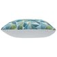 Ashley Seanow 18" Square Throw Pillow in Green, Turquoise and White, , large