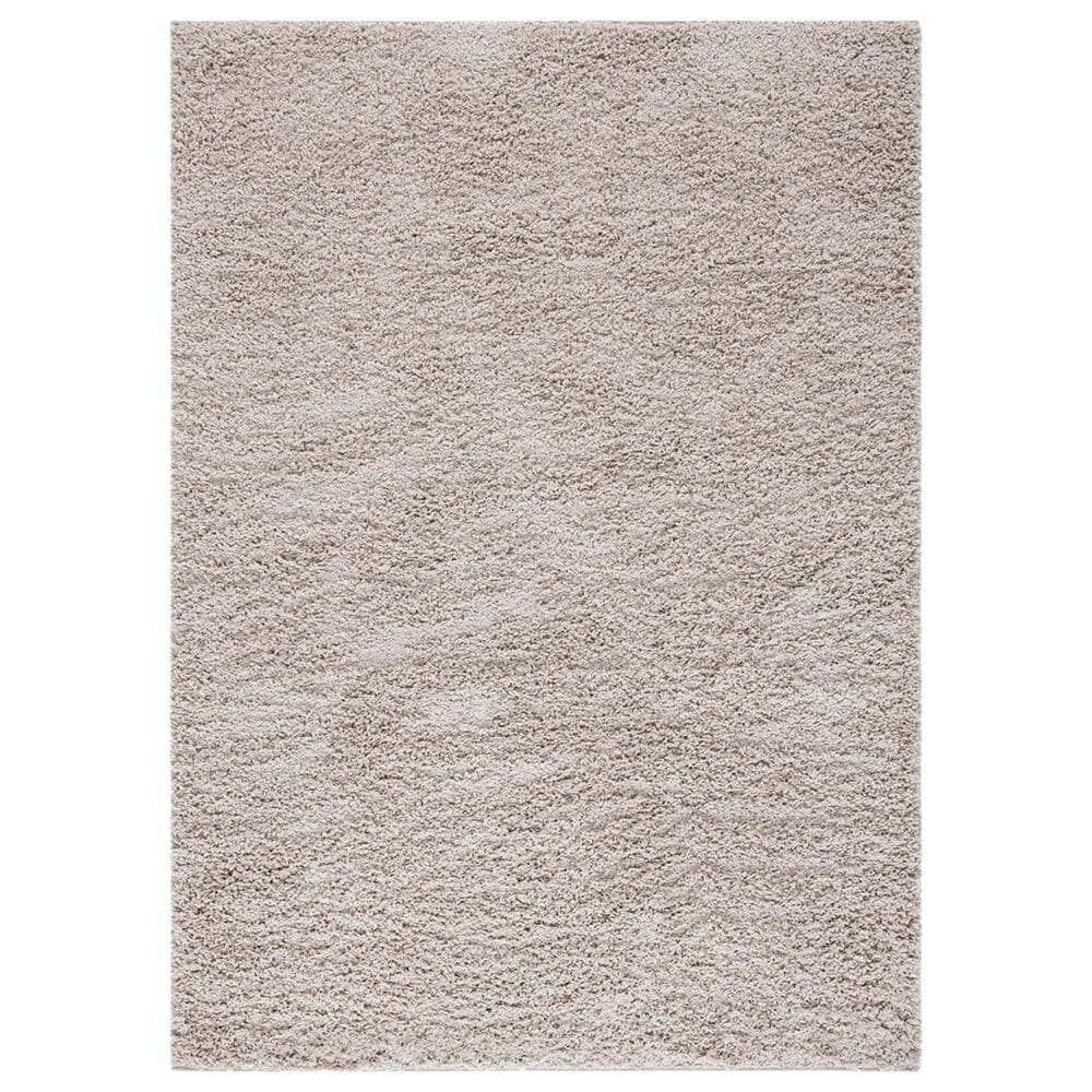 Safavieh Venus Shag 6" x 9" Taupe Area Rug, , large