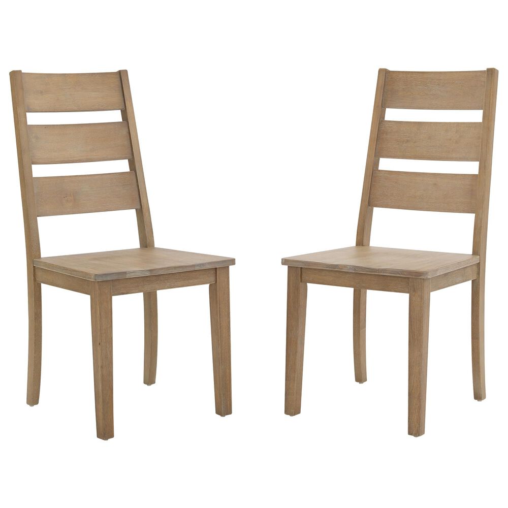 Crosley Furniture Joanna Dining Chair in Rustic Brown &#40;Set of 2&#41;, , large