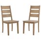 Crosley Furniture Joanna Dining Chair in Rustic Brown (Set of 2), , large