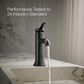 Kohler Occasion Single-Handle Bathroom Sink Faucet in Matte Black, , large
