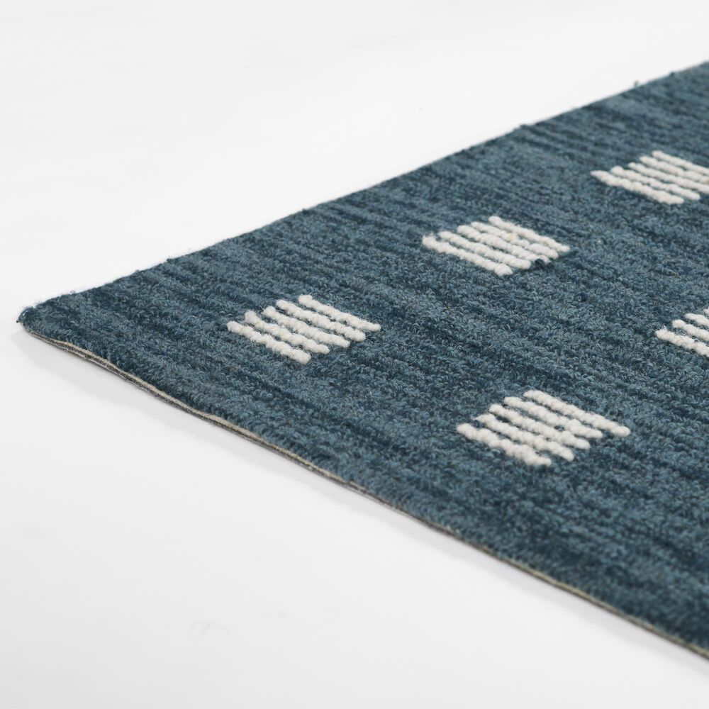 Momeni Archer Geometric 5&#39; x 8&#39; Blue Area Rug, , large