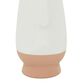 Maple and Jade Abstract Vase in White and Tan (Set of 3), , large