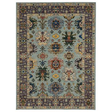 Karastan Pandora Obsession 5"3" x 7"10" Blue Area Rug, , large