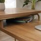 Sauder Coral Cape L-Shaped Desk in Sindoori Mango and Satin Gold, , large
