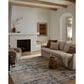 Loloi Nellie Dove and Blue 3"11" x 5"7" Area Rug, , large