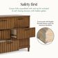 Evolur Flynn 2-Piece Crib and Dresser in Sedona, , large