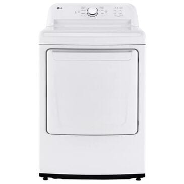 LG 7.3 Cu. Ft. Smart Gas Dryer with Sensor Dry in White, , large