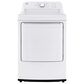 LG 7.3 Cu. Ft. Smart Gas Dryer with Sensor Dry in White, , large