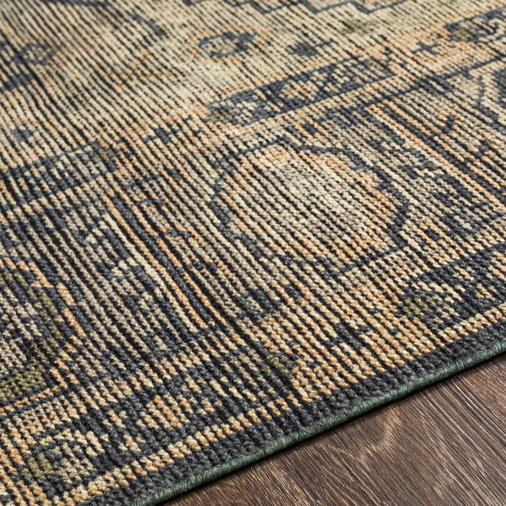 Surya Reign 2&#39; x 3&#39; Black, Charcoal, Medium Gray, Light Beige and Tan Area Rug, , large