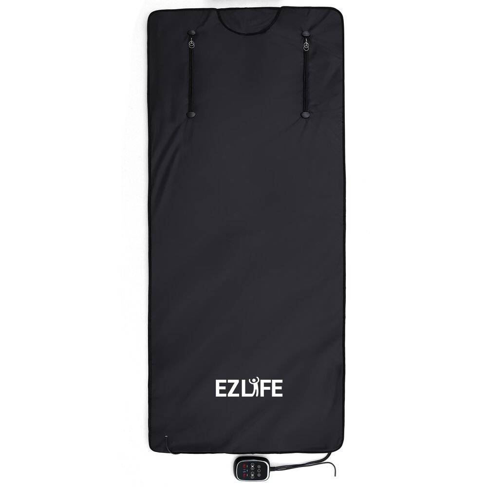 EZlife Sauna Blanket with Red Light LED Therapy w/ ultra low EMF, , large