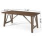 Hearth and Haven Dining Table in Antique Brown - Table Only, , large