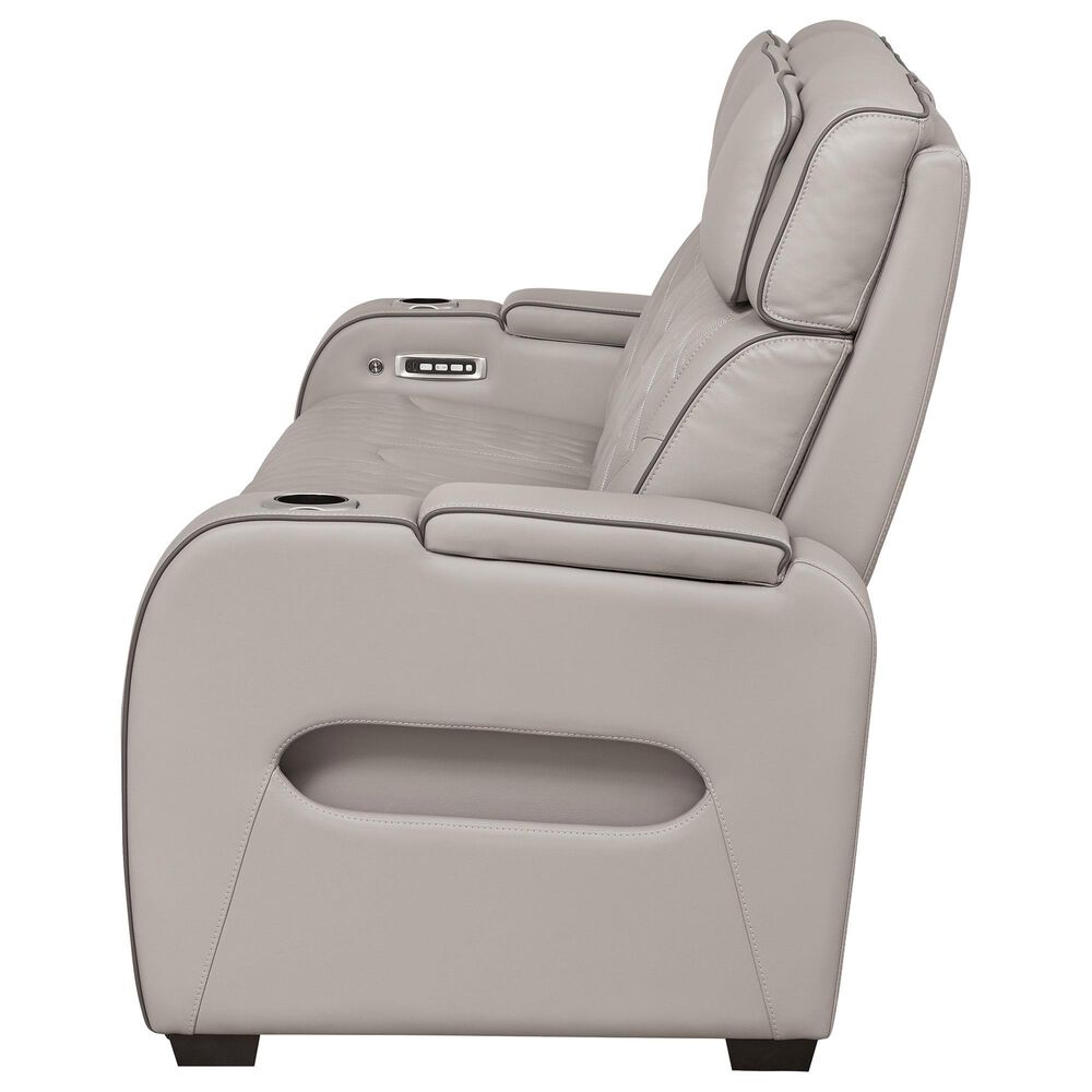 Ashley Boyington 3-Piece Power Reclining Living Room Set in Gray, , large