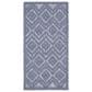 Nourison Versatile 2" x 4" Denim Blue Indoor/Outdoor Area Rug, , large