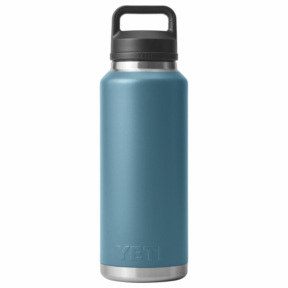 YETI Rambler 46 Oz. Bottle with Chug Cap in Nordic Blue, , large