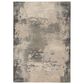Nourison Maxell MAE13 3"10" x 5"10" Ivory and Grey Area Rug, , large
