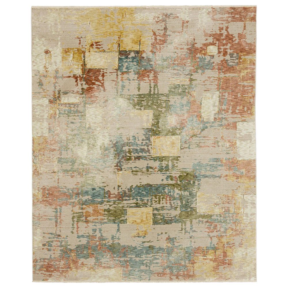 Karastan Memento Nostalgic 10" x 14" Cream Area Rug, , large