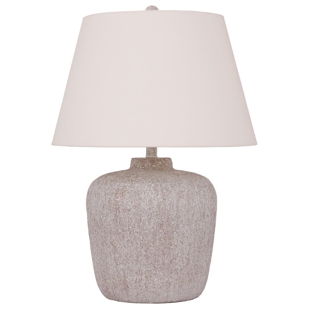 Ashley Danry Table Lamp in Distressed Cream, , large