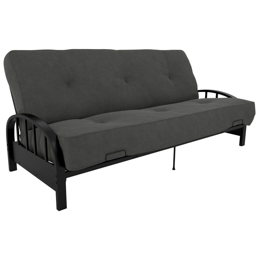 DHP Aiden Futon Frame in Black, , large