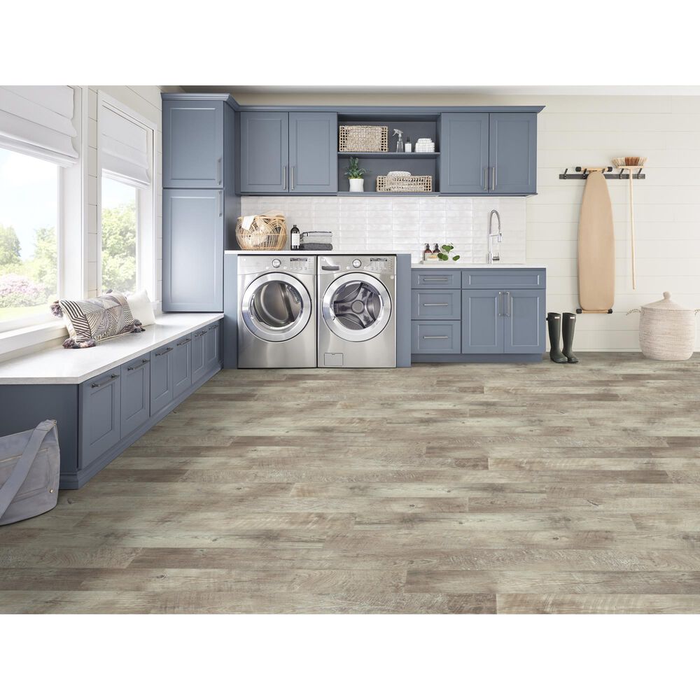 Mannington Adura Rigid Dockside Seashell 6&quot; x 48&quot; Luxury Vinyl Plank, , large