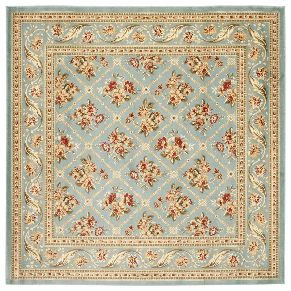 Safavieh Lyndhurst LNH556 6"7" Square Blue Area Rug, , large