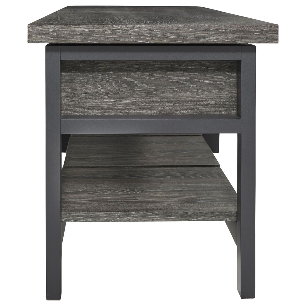Ashley Rhyson Storage Bench in Gray, Brown and Black, , large