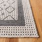 Safavieh Natura 6" x 9" Creme and Black Area Rug, , large