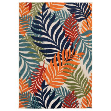 Central Oriental Fontana Hamish 2"2" x 3" Cream and Blue Area Rug, , large