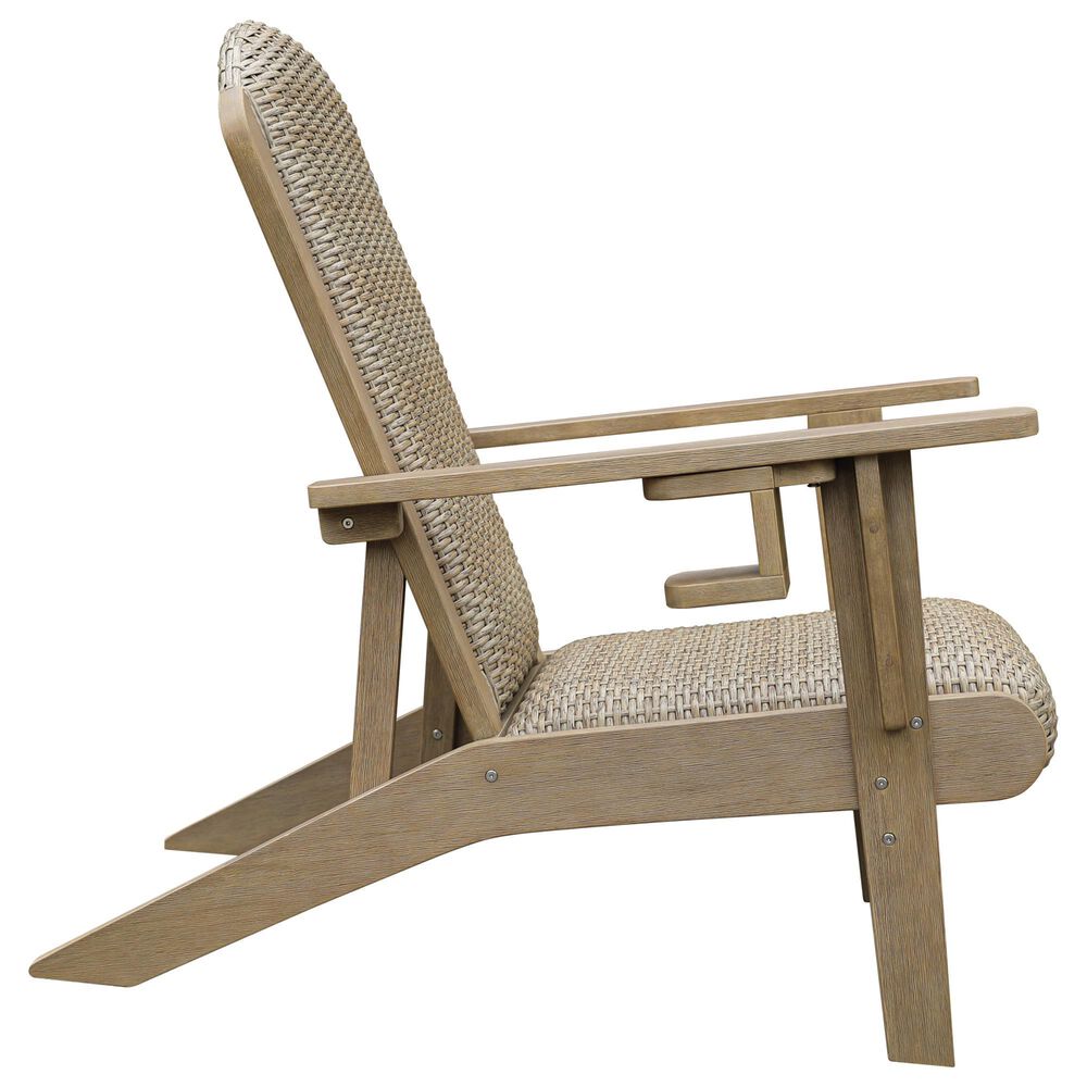 Ashley Marina Sun Patio Adirondack Chair in Beige, , large