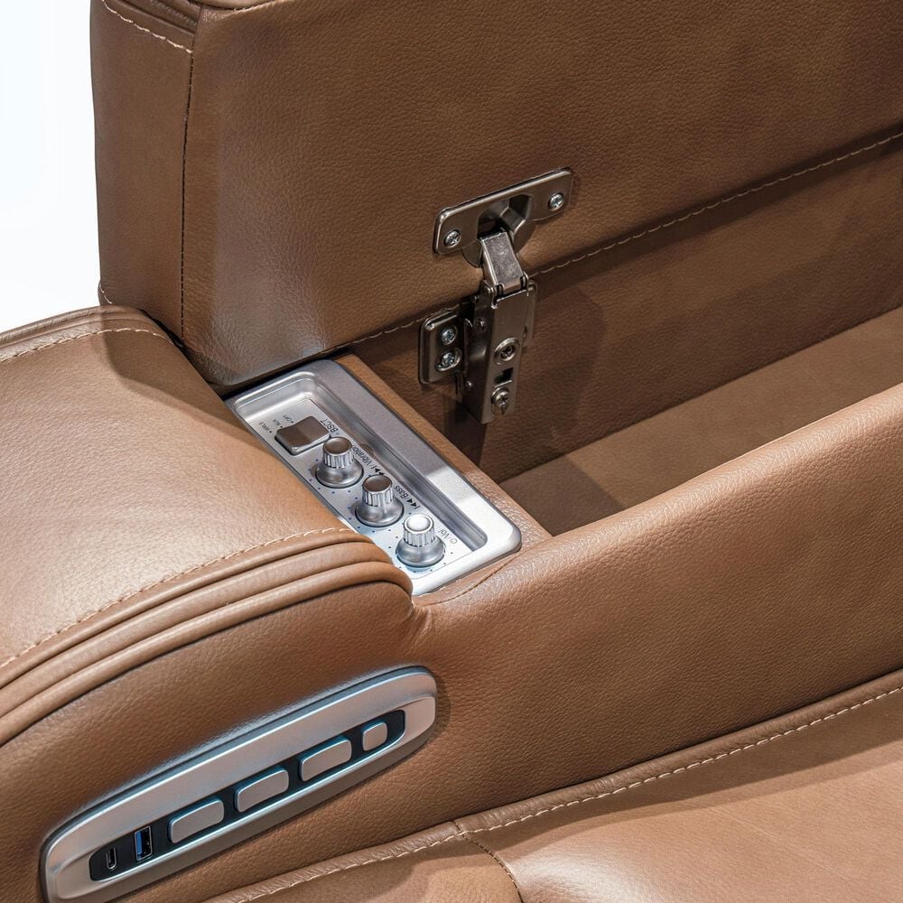 Ashley Knightington Power Recliner in Caramel, , large