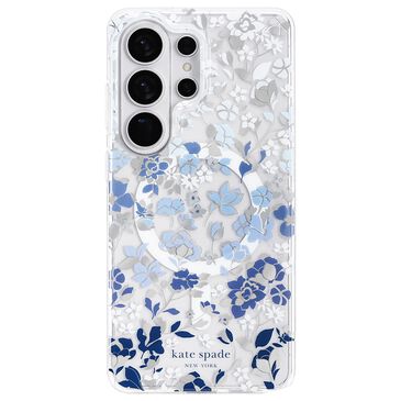 Kate Spade Protective Case with Magnet for Samsung Galaxy S26 in Flowerbed Blue, , large