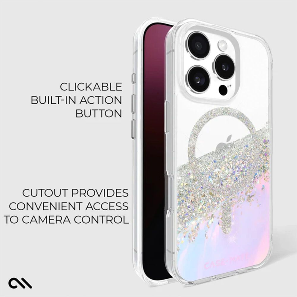 Case-Mate Karat Soap Bubble MagSafe Phone Case for iPhone 16 Pro, , large