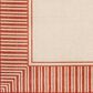 Surya Alfresco 5"3" x 7"7" Rust and Beige Indoor/Outdoor Area Rug, , large