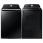 Samsung 4.6 Cu. Ft. Smart Top Load Washer and 7.4 Cu. Ft. Electric Dryer Laundry Pair in Brushed Black, , large