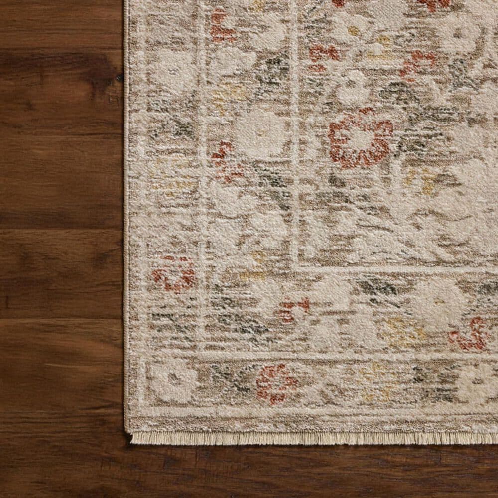 Loloi Clarisse Grey and Multicolor 2'6" x 7'6" Runner, , large