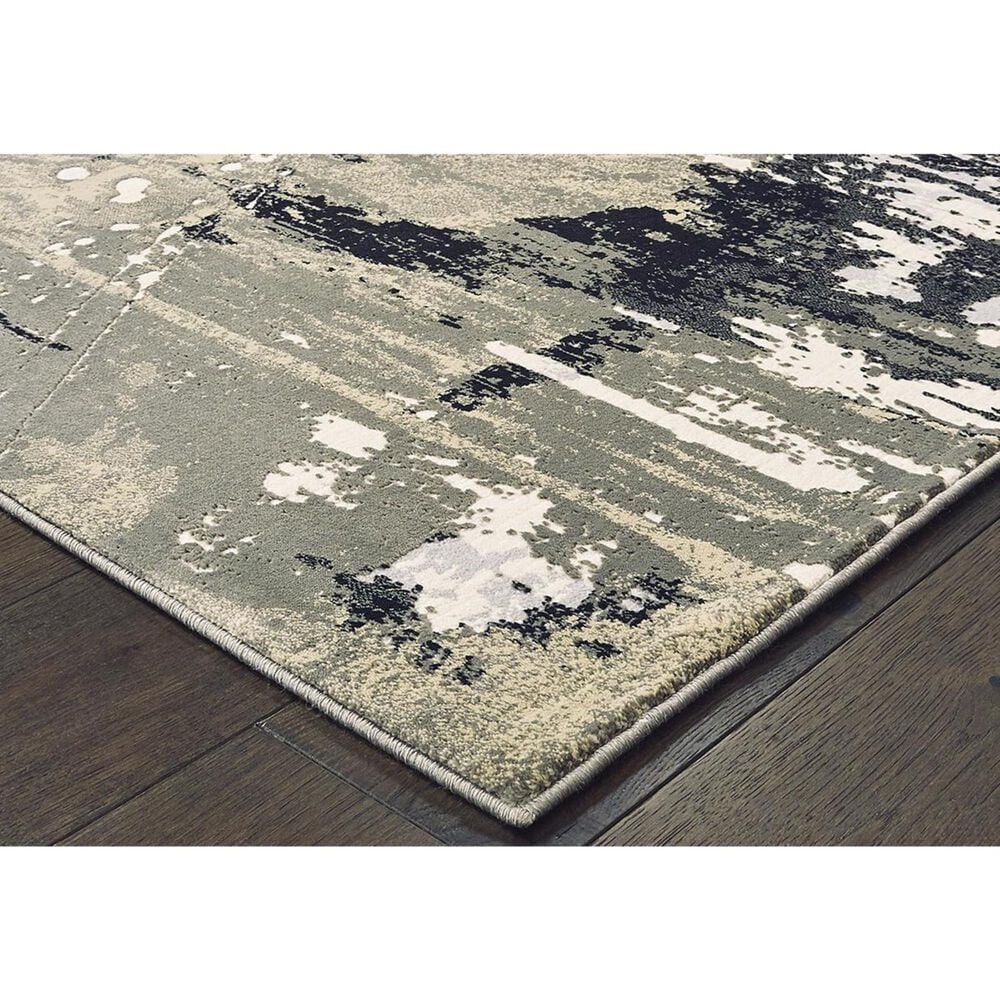 Oriental Weavers Bowen 109E 7&#39;10&quot; x 10&#39;10&quot; Black Area Rug, , large