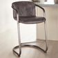 Home Trends & Design Portofino 22" Counter Chair in Antique Zinc, , large