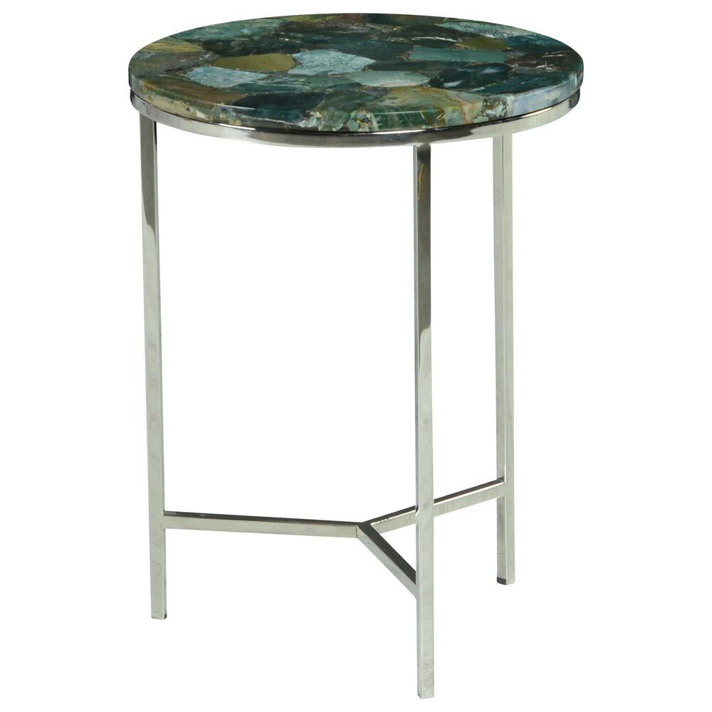 Steve Silver Fraser Chairside Table in Jasper Stone, , large