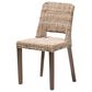 Baxton Studio Magy Side Chair in Greywashed and Brown, , large