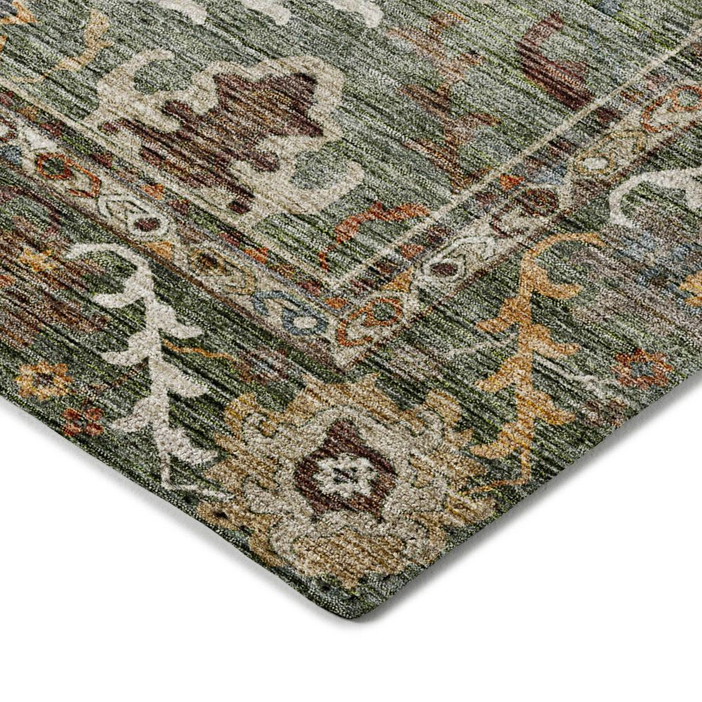 Dalyn Rug Company Silk Road Basil, Chocolate, Ivory, Gold, Copper, Blue and Mocha 8&#39; x 10&#39; Area Rug, , large