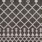 Nourison Positano Southwestern Black 8" x 10" Indoor/Outdoor Area Rug, , large