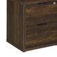 Coaster Westpark 3-Shelf Bookcase with USB and Lockable Drawer in Dark Pine, , large