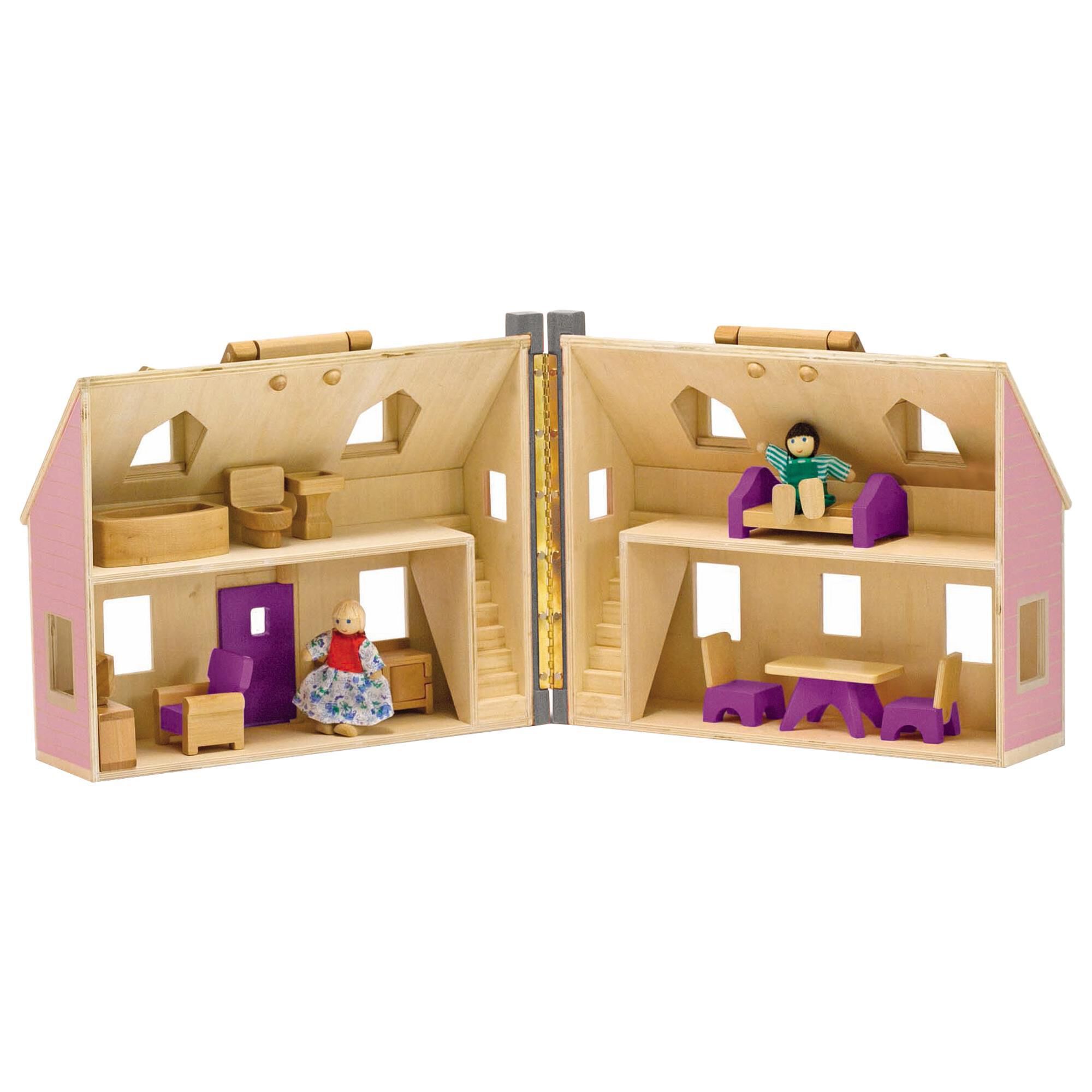 Melissa and doug shop dollhouse with keys