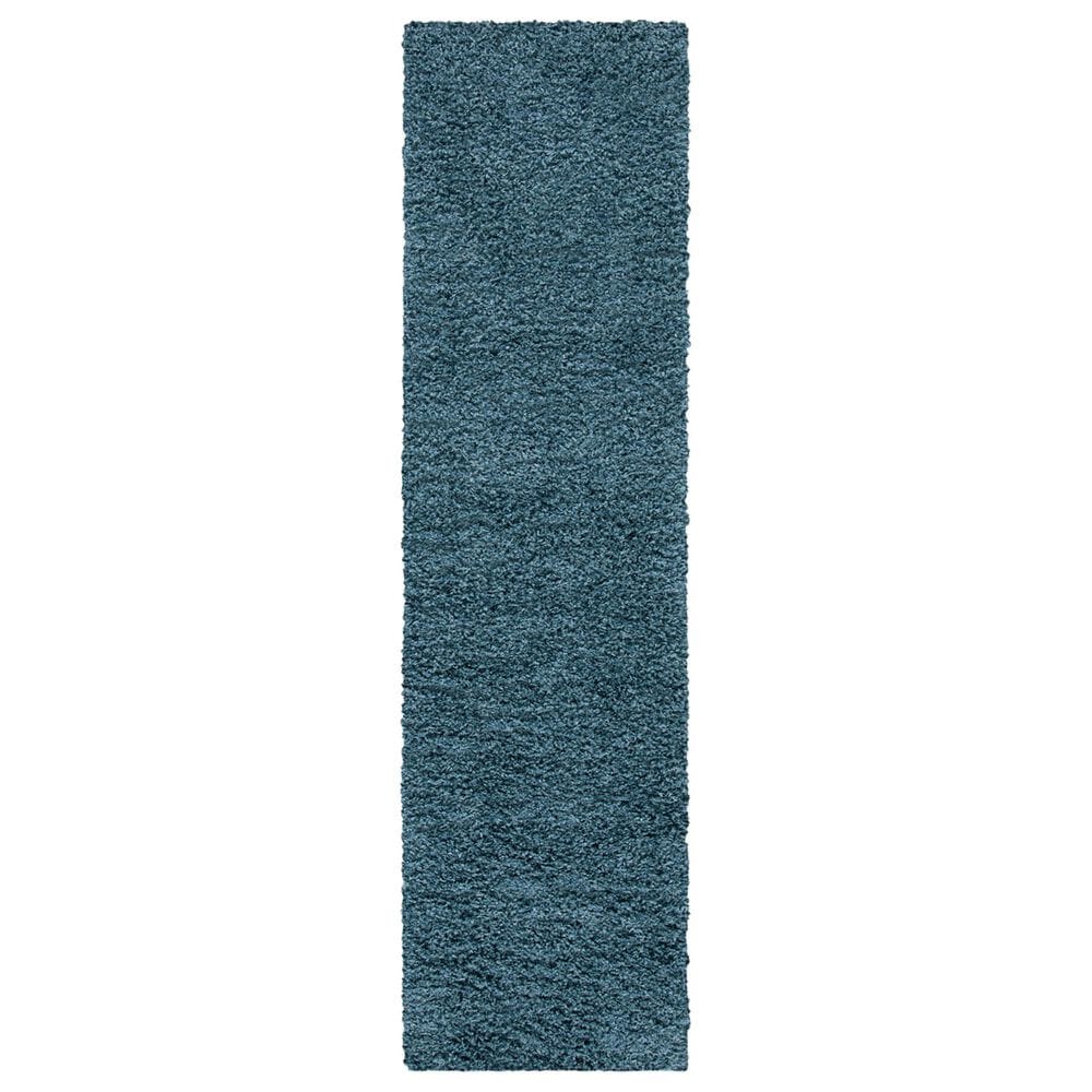 Safavieh Venus Shag 2"2" x 10" Blue Runner, , large