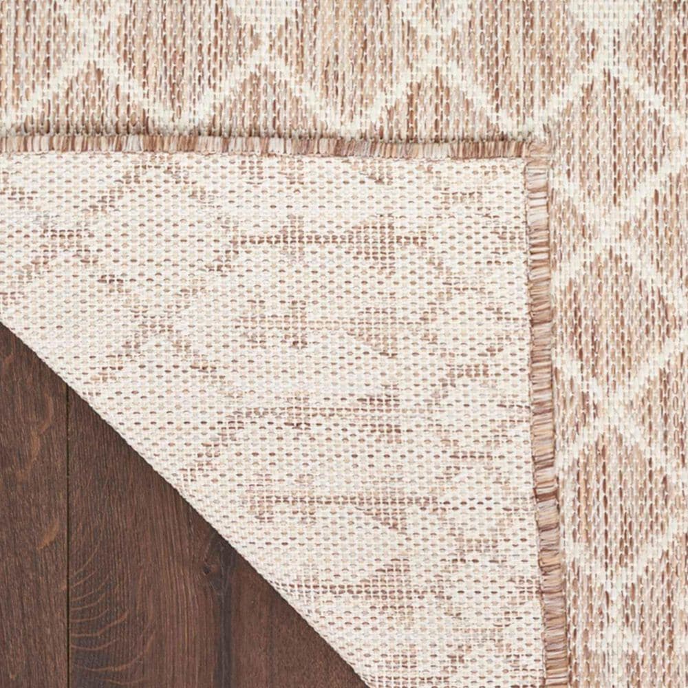 Nourison Positano Southwestern Beige 7&#39; x 10&#39; Indoor/Outdoor Area Rug, , large