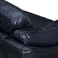 Blue River Franz Leather Stationary 2-Cushion Sofa in Blue Midnight, , large